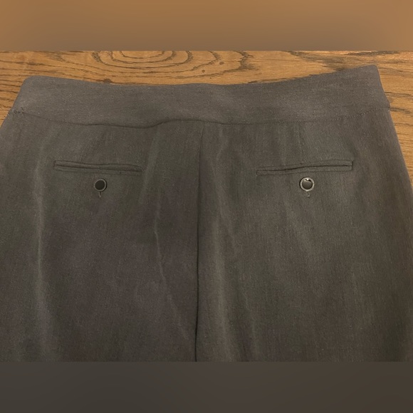 NWT Adrienne Vittidini Smoke Grey Dress Pants w/ Pockets!! Gotgeous!! - Picture 6 of 8